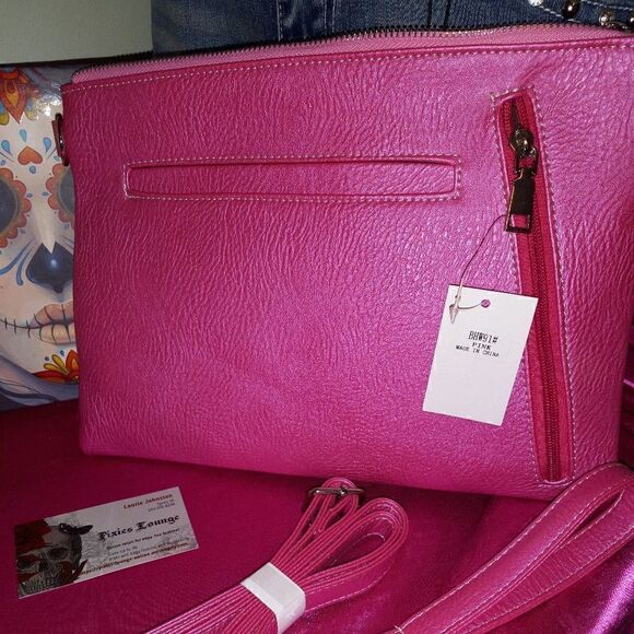 3D Rhinestone Mini Handbag - Picture 2 of 6